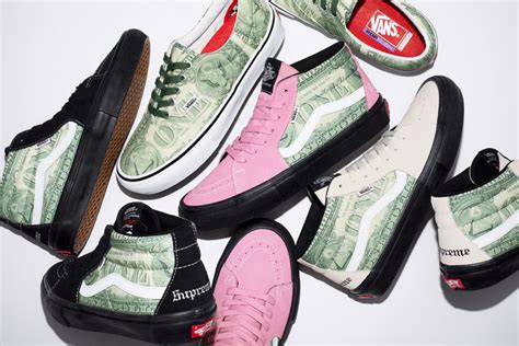 supreme x Vans history